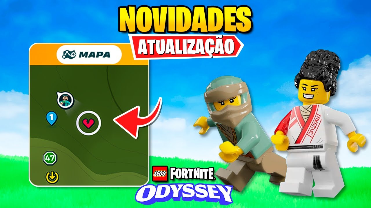 Novidades da Atualização de Hoje no LEGO Fortnite Odyssey (v39.30)