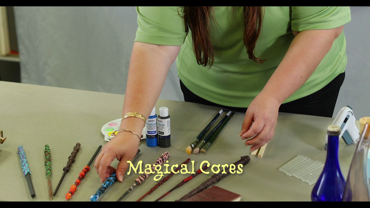 Youth Sports Virtual PE Wizard Academy- Wand Making