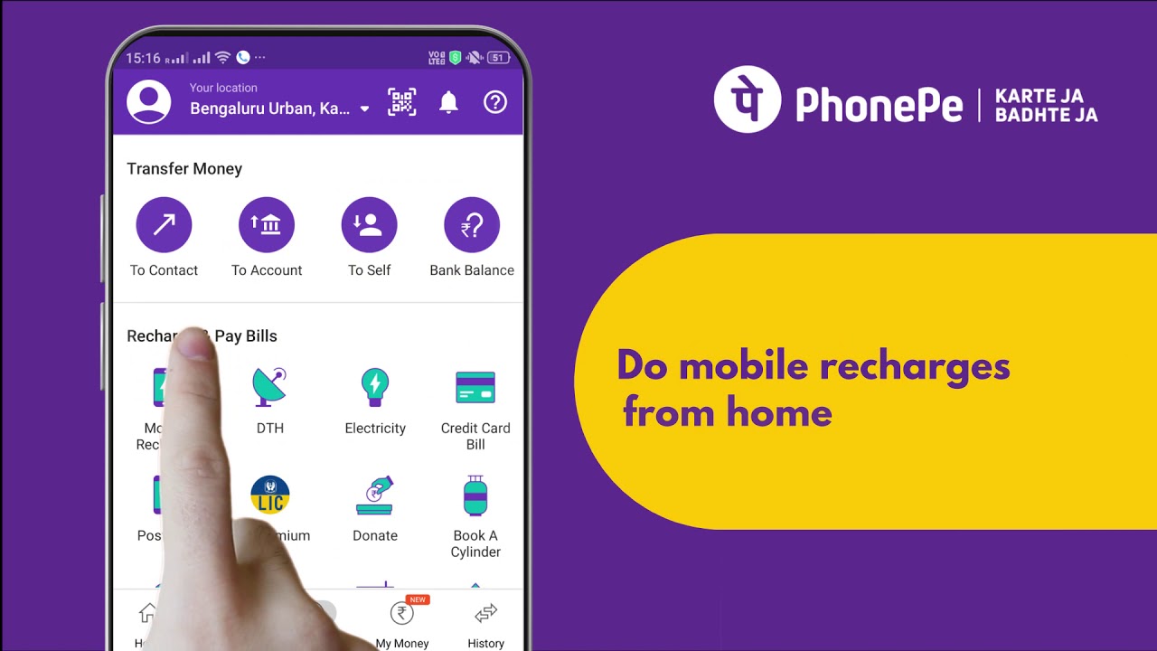 PhonePe- Essential services