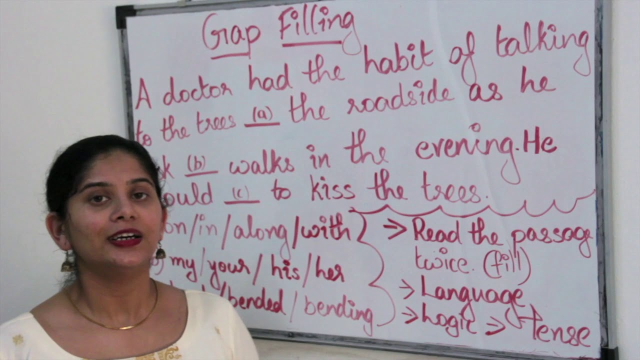 GAP FILLING-How to score marks? Grades 7,8,9&10 grammar portions(CBSE)