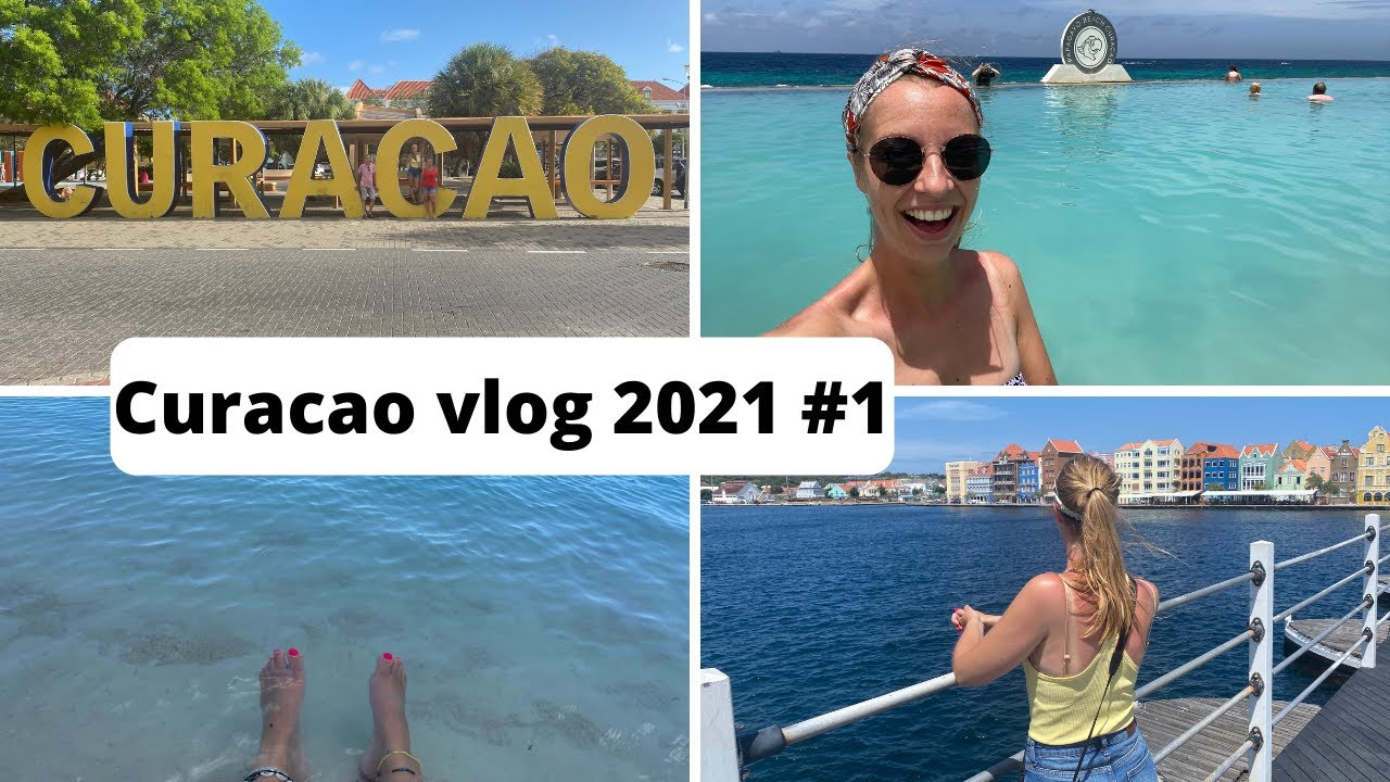Curacao vlog 2021 #1: heenreis, bungalow tour, Willemstad en veel strand!