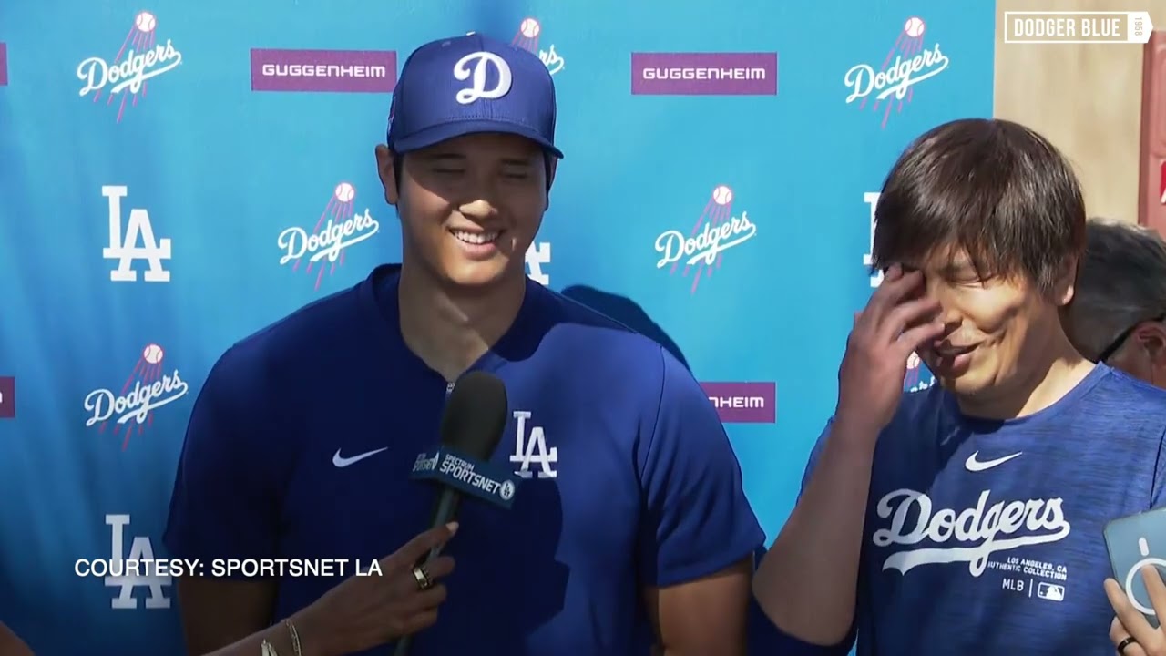 2024 Dodgers Spring Training: Shohei Ohtani discusses getting married