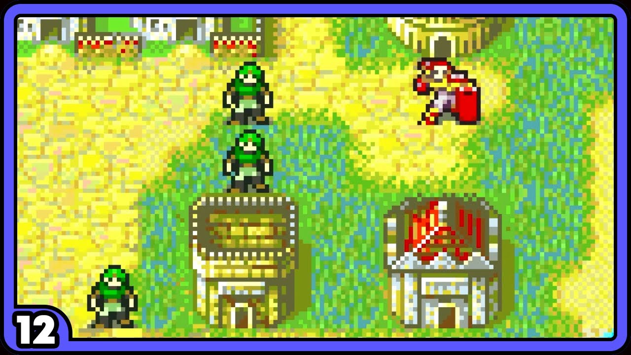 ATAQUE DE LOS 4 COLMILLOS — Fire Emblem: The Blazing Blade #12