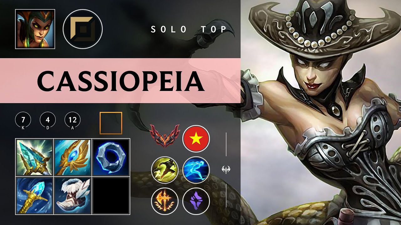 Cassiopeia Top vs Varus - VN Grandmaster Patch 26.02