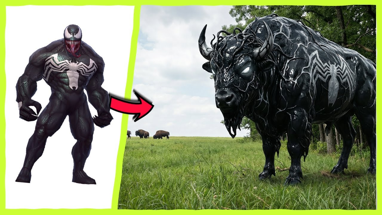 VENOM TRANSFORM BYSON | EPIC TRANSFORMATION 2026