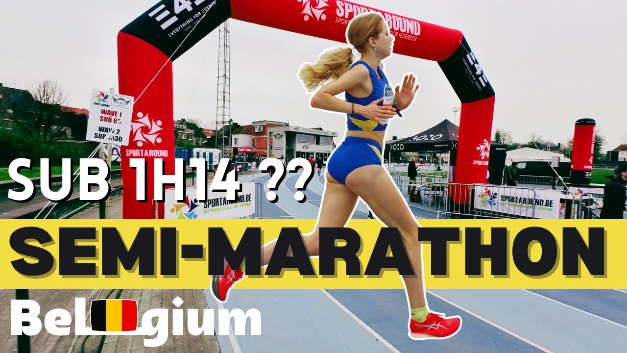 Je participe au Championnat de Belgique de SEMI-MARATHON. Vais-je battre mon RECORD de 1h15'39