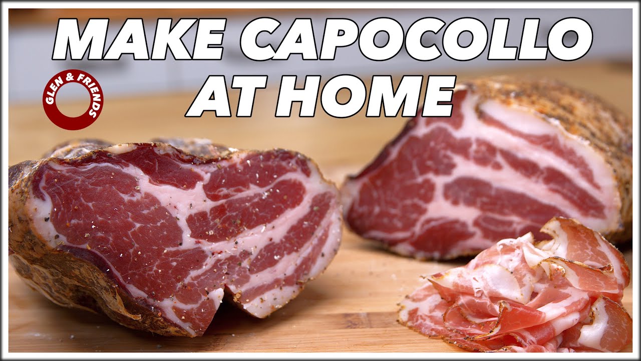 Как приготовить капоколло дома — Glen and Friends Cookings — Capocollo Fatto In Casa