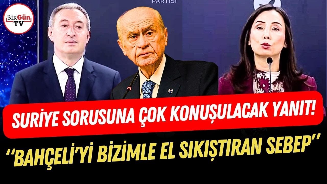 DEM Parti'den çok merak edilen Suriye sorusuna yanıt! 