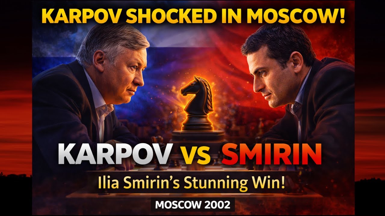 Legend Defeated! Karpov vs Smirin – Moscow 2002 Chess Battle