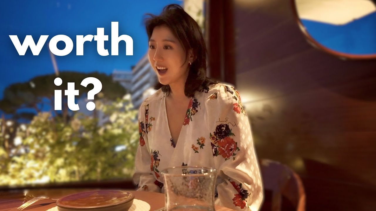 Dining alone at a Two-Star Michelin in France