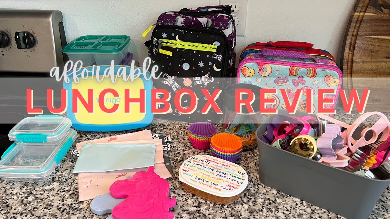 LUNCH BOX / BENTO BOX REVIEW , LUNCH ACCESSORIES & LUNCH BAGS | affordable