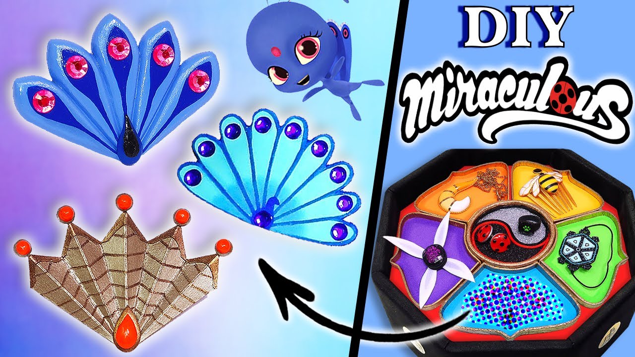 Сделай сам: ЧУДО павлина в реальной жизни от Miraculous Ladybug