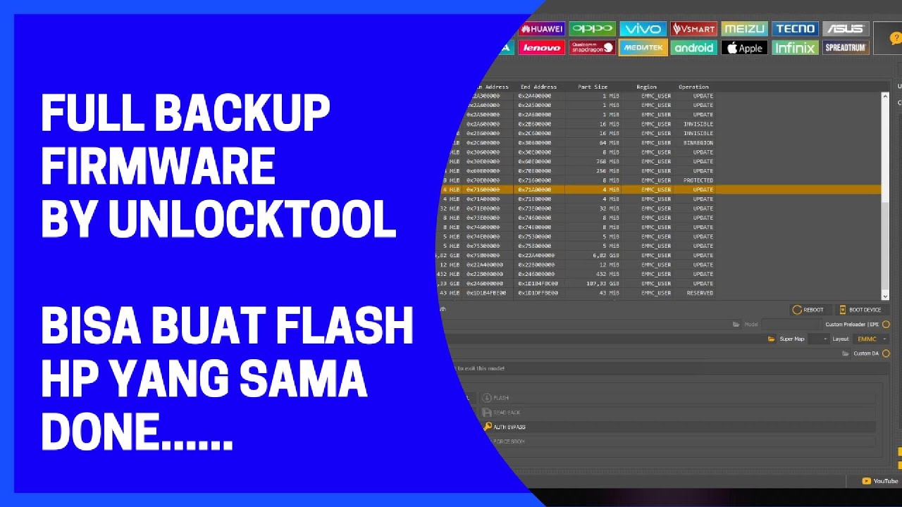 Cara Backup Firmware Android Bisa buat FLASH ULANG(Mediatek)