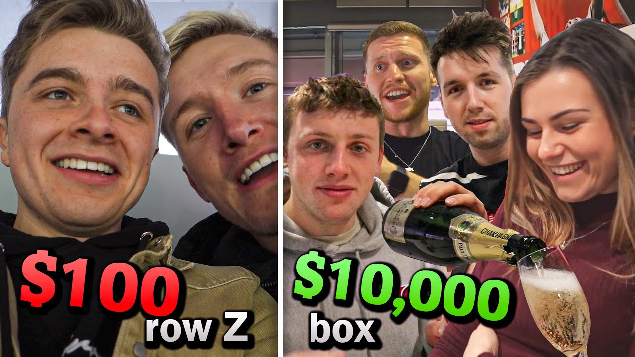 $10,000 vs. $100 Football Tickets ft. Sidemen