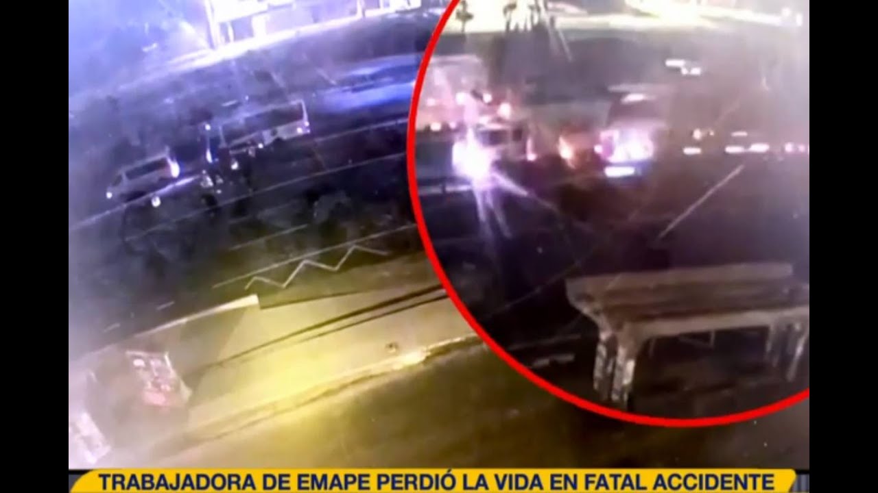 Trabajadora de EMAPE pierde la vida en fatal accidente y era solo su segundo d&iacute;a de trabajo