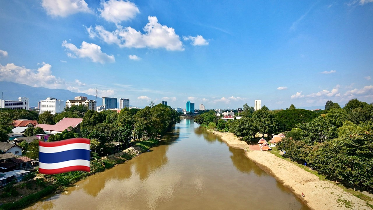 Lazy Sunday in the river’s rhythm by the Ping River, Chiang Mai, Thailand 🇹🇭 +Music