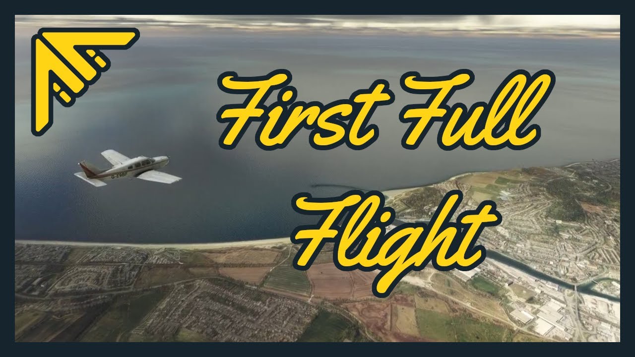 Eager for my first full flight in Microsoft Flight Simulator
