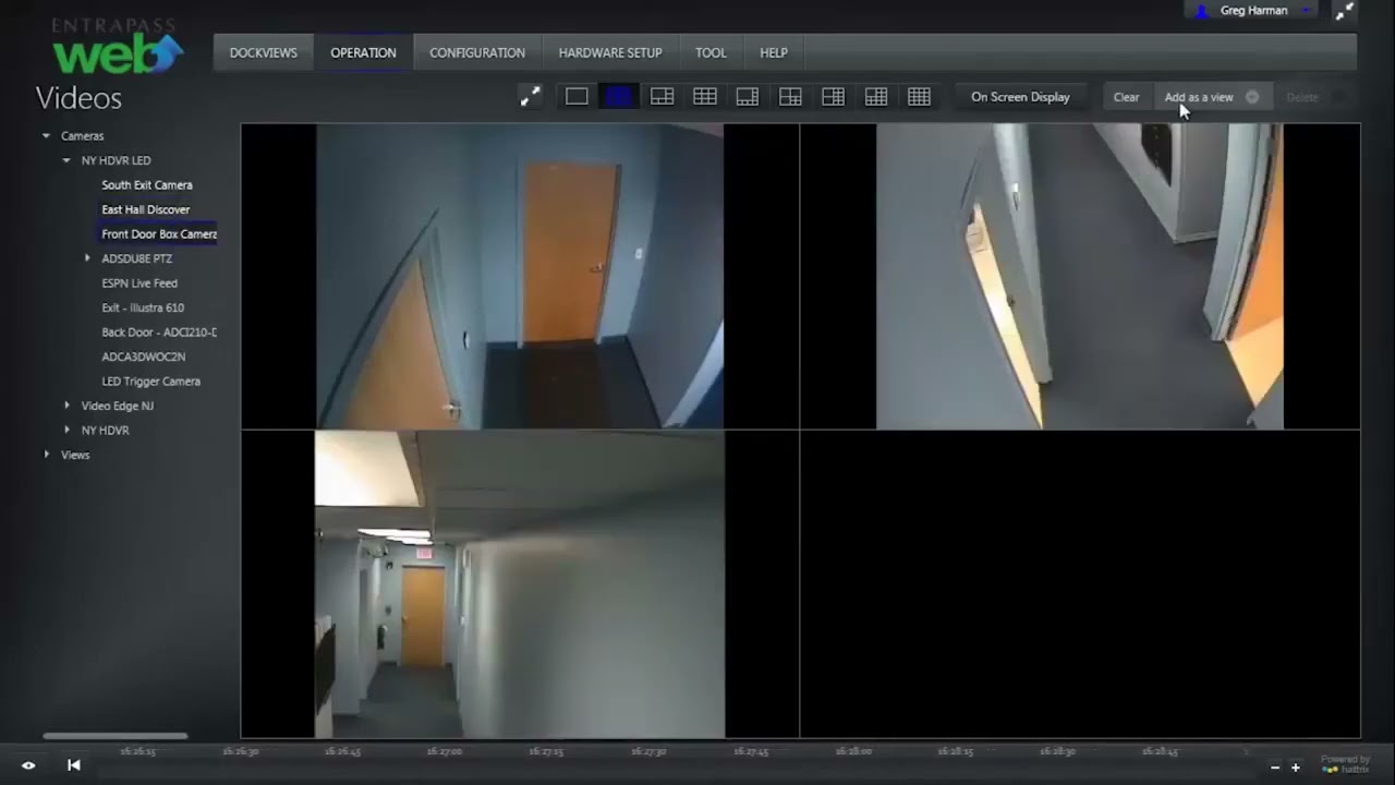 EntraPass web Training - Video Feature