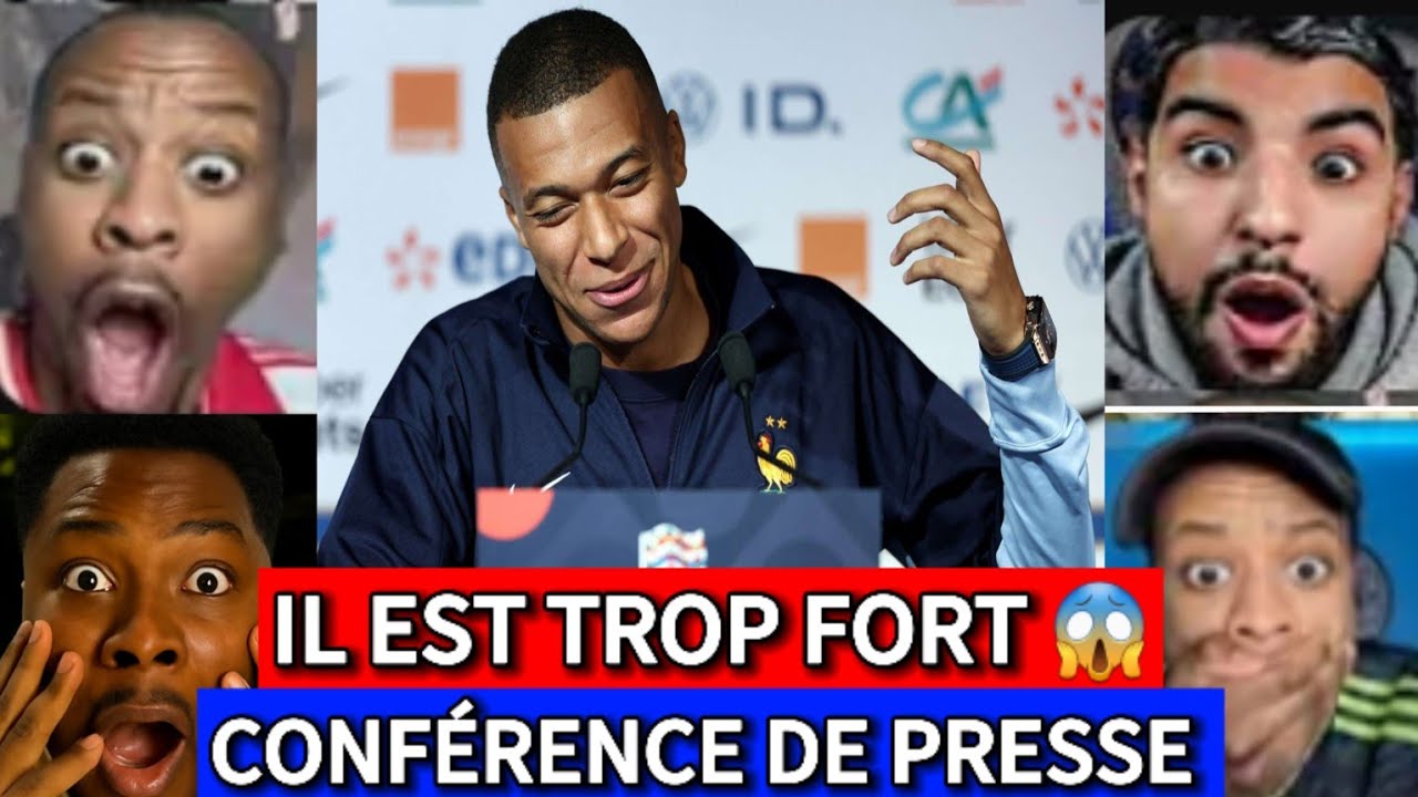 MBAPPÉ EST INJOUABLE EN CONFÉRENCE DE PRESSE 😱🔥