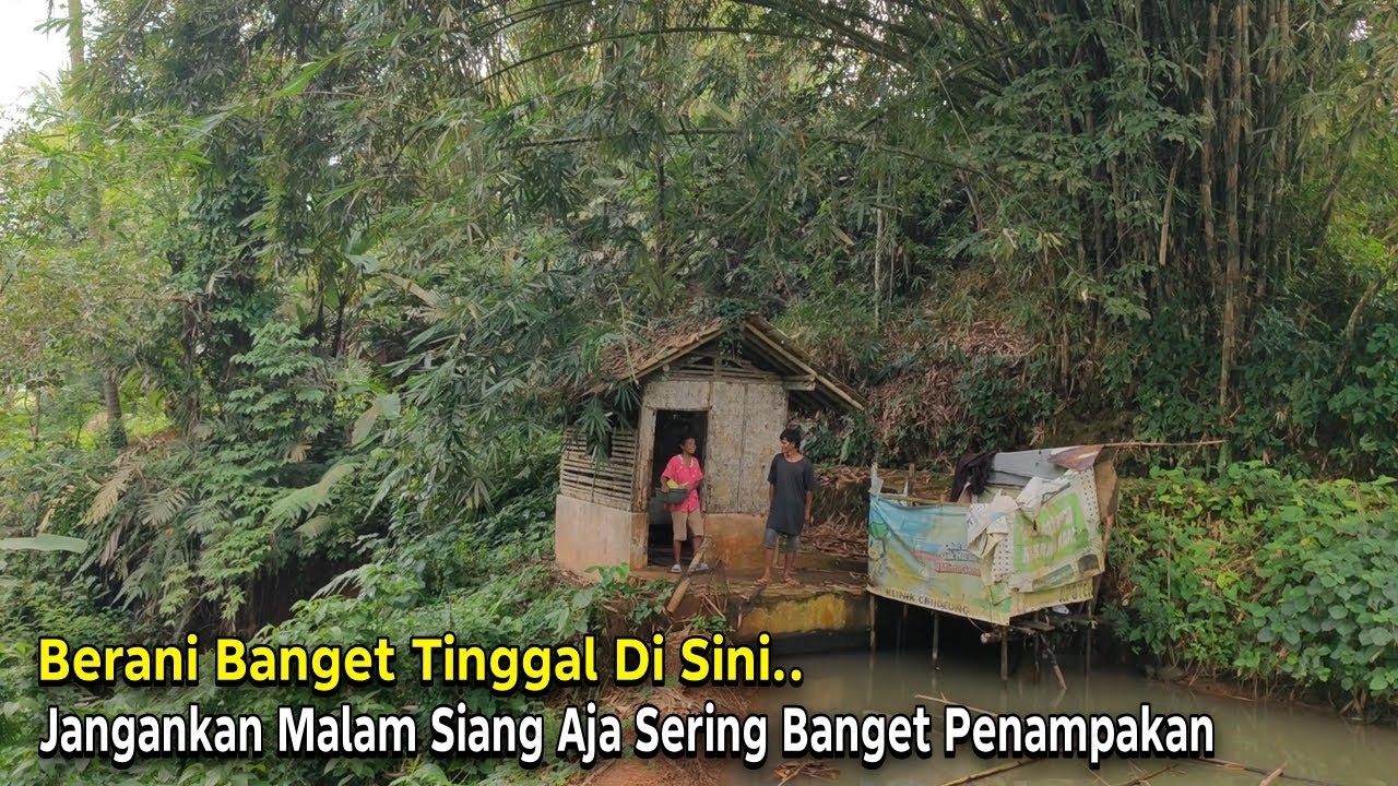 Pasutri Pemberani.. Senekad Ini Puluhan Tahun Tinggal Di Pinggir Hutan Lebat dan Juga Angker