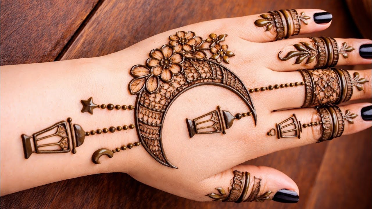 New Ramadan special minimal mehandi design 2026 ll NRMehandicreation ll easy back side henna #2026