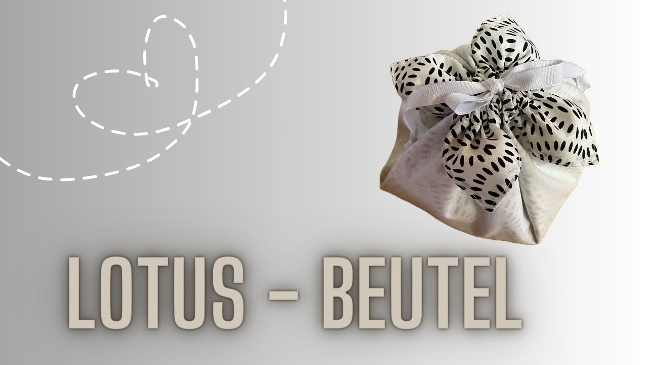 Lotus Beutel nähen