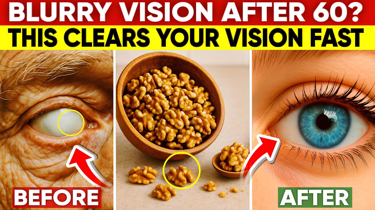 SENIORS: Eat THIS Nuts to Protect Your Eyes & Retina Naturally | Senior Health Tips