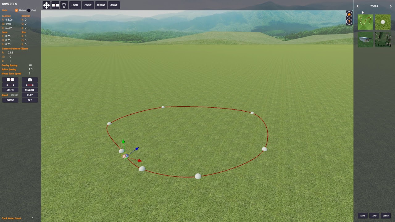 Track Editor - animating objects on splines