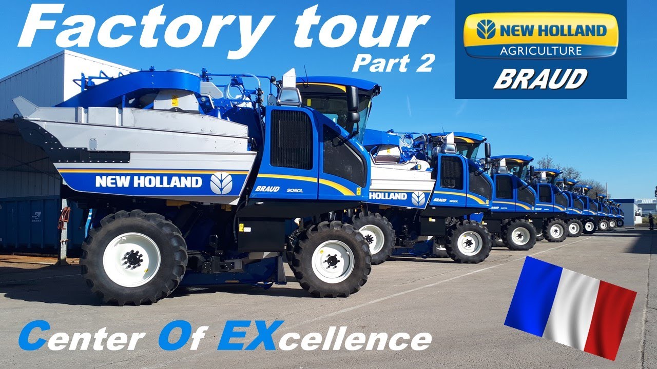 COEX Factory tour Part 2 - Usine BRAUD NEW HOLLAND