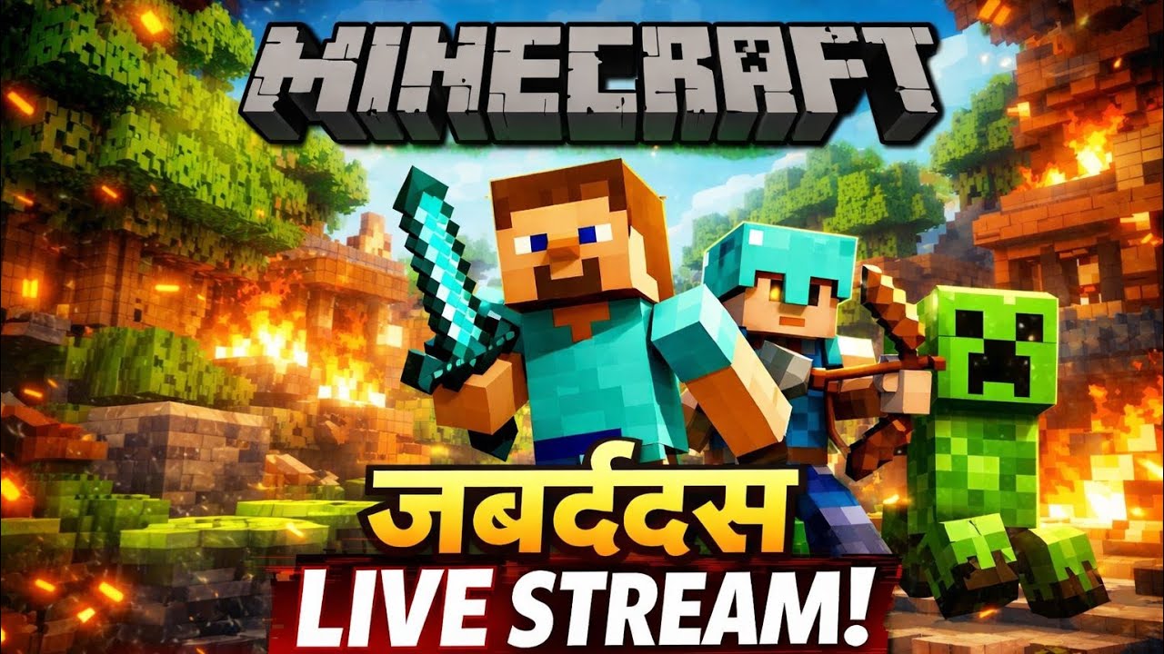 minecraft live stream. 😂😀❤️😊😊😊