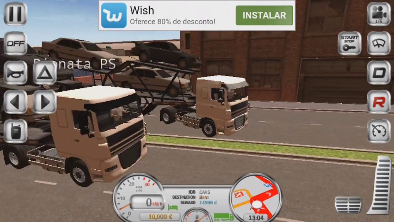 Euro truck driver (como jogar online multiplayer ), vídeo atualizado 2018.