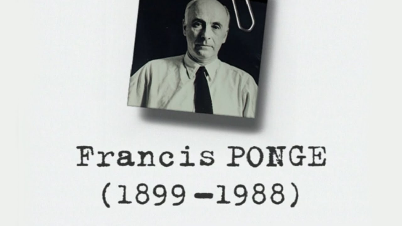 Francis PONGE – Un siècle d'écrivains : 1899-1988 (DOCUMENTAIRE, 1999)