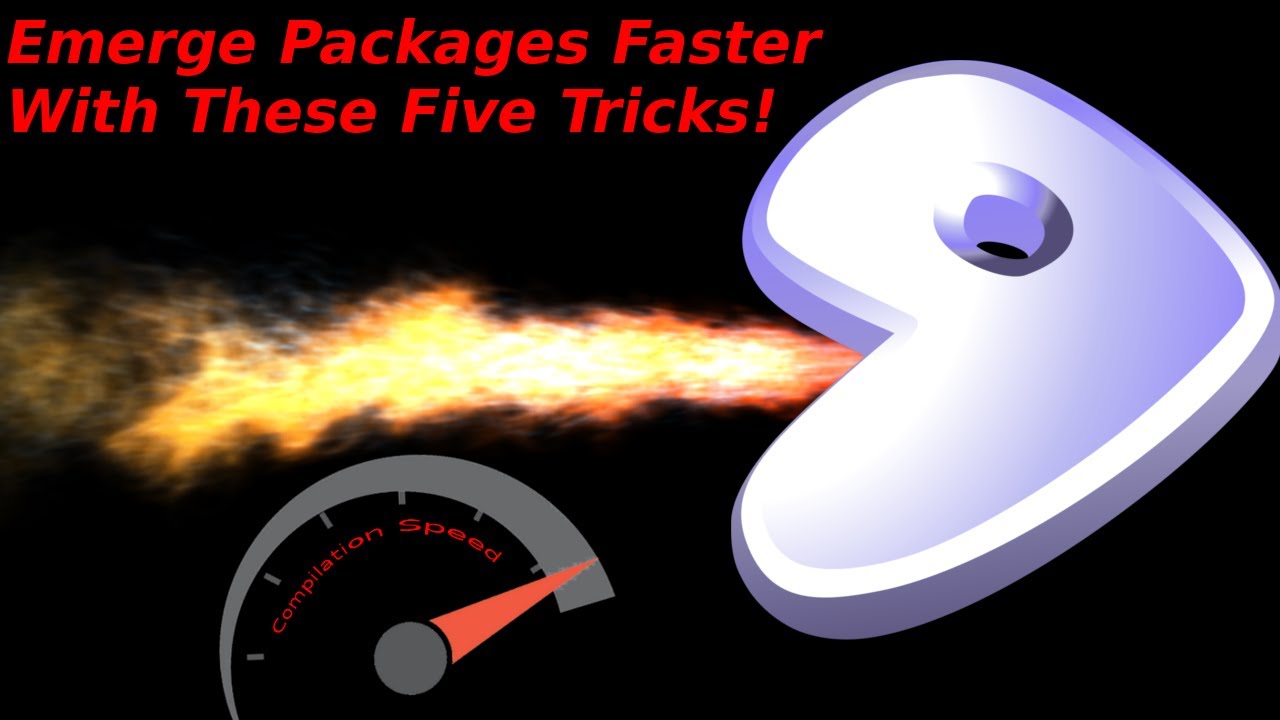 Speed up Your Emerge Times on Gentoo