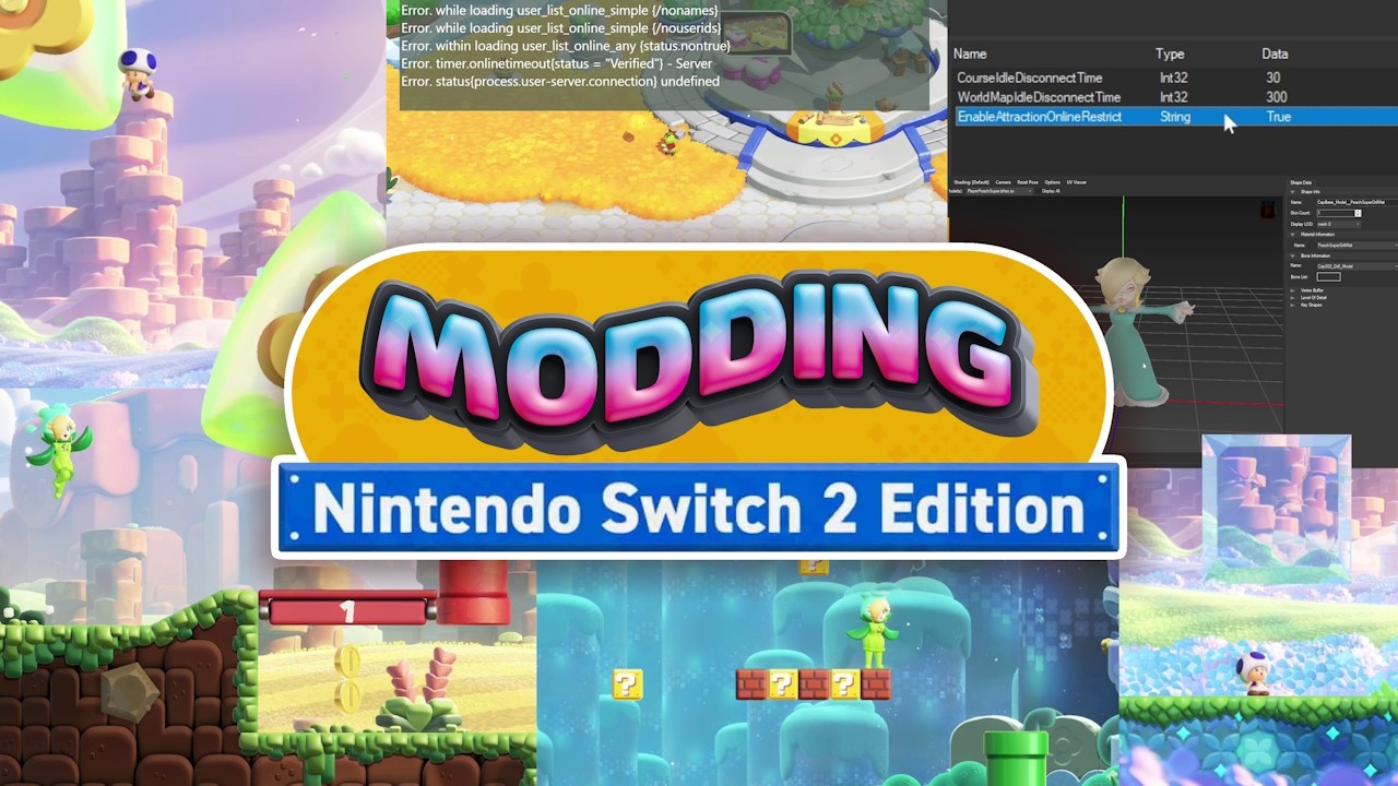 We're Already Modding Mario Wonder Switch 2 Edition (April Fools)