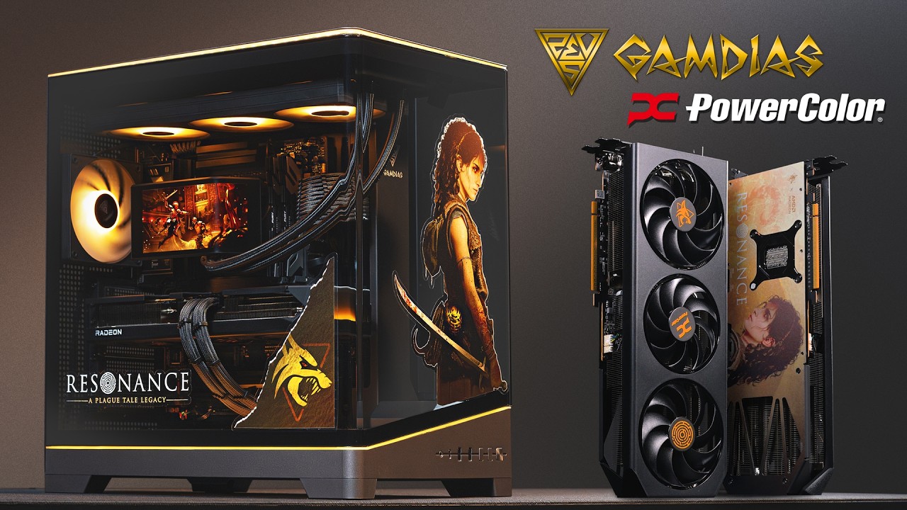 This GPU is Special | Gaming PC Build | RX 9070 XT Resonance Edition + 9800X3D + ATLAS P6 CG