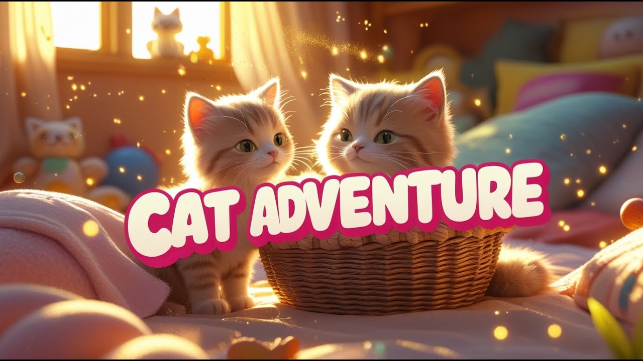 Cat Life Story | Life of a Cat – From Kitten to Adult | Wild School 3D