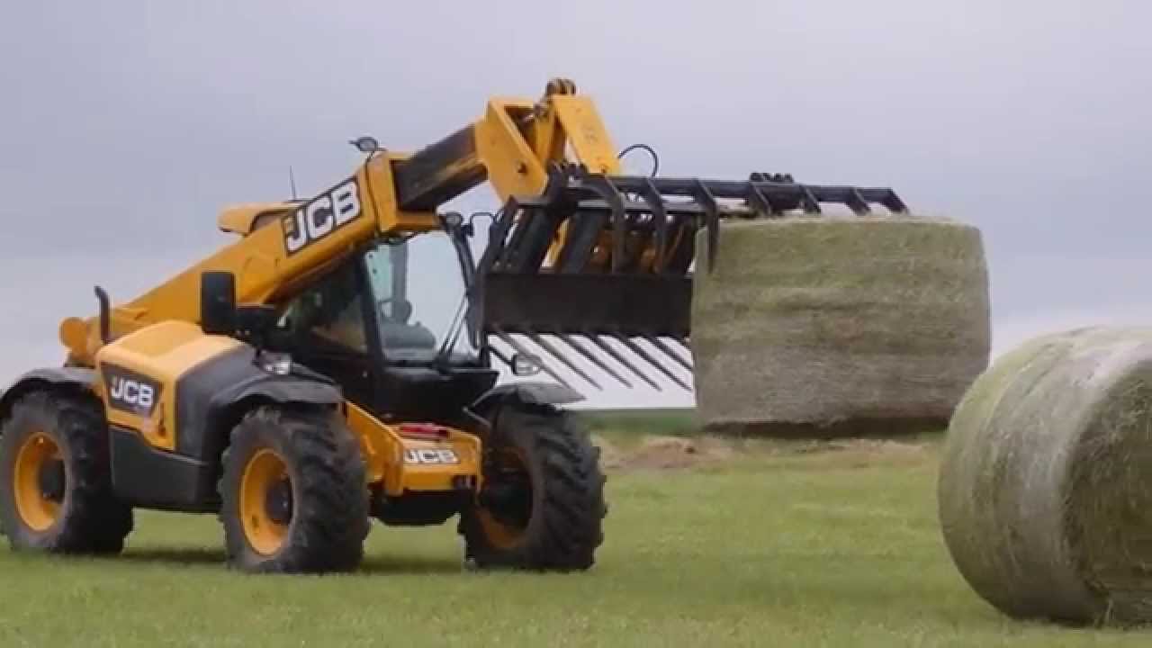 Foin Eldorado 2015  - Chargement JCB 536-70