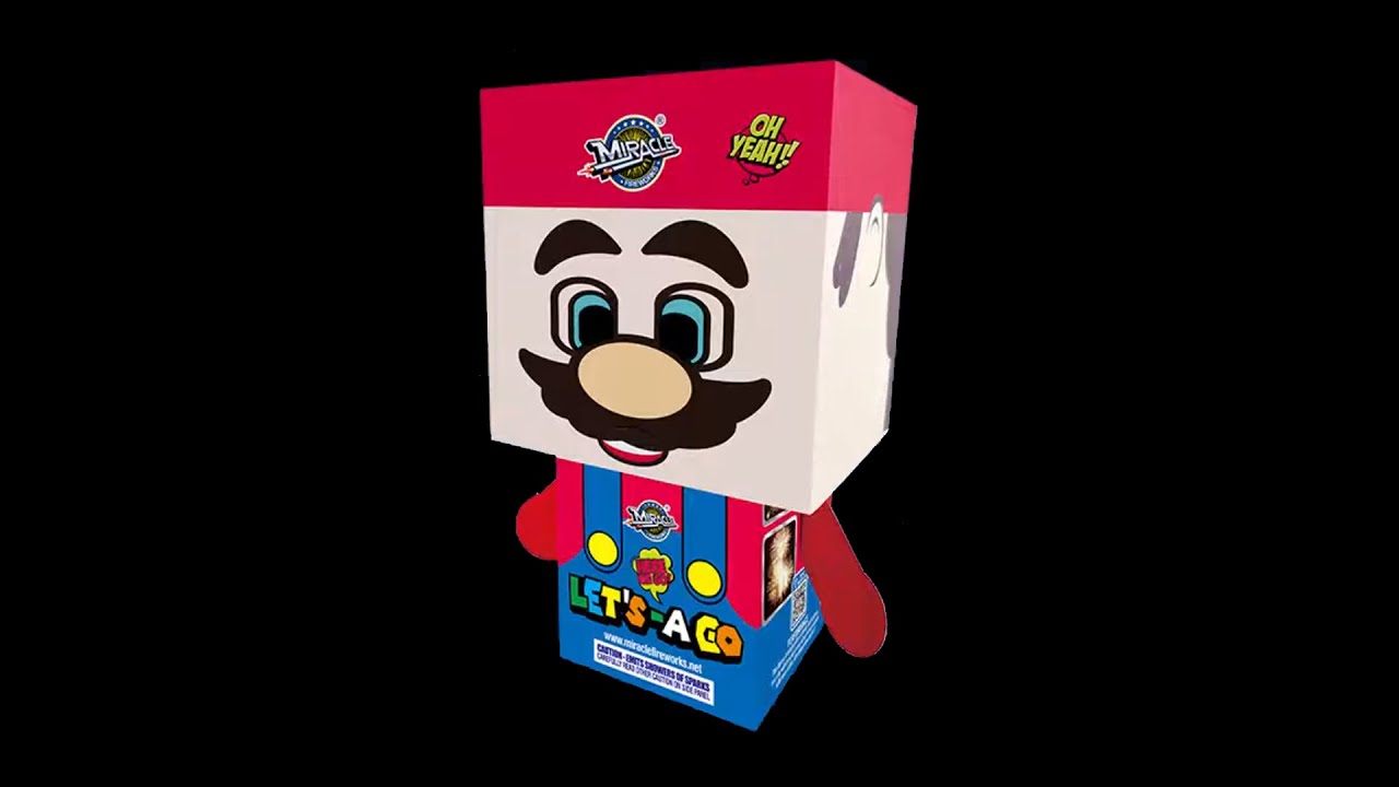 Let's-A-Go Mario Shaped Fountain - 6163 (Miracle)