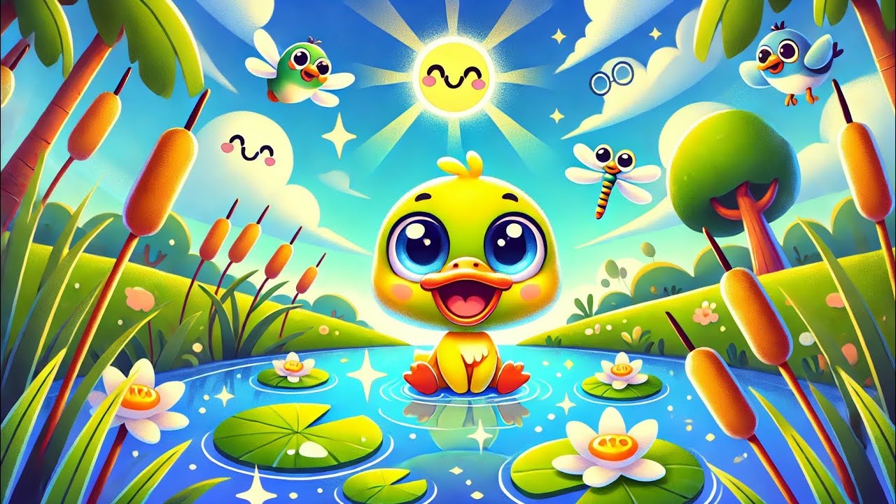 The Gentle Duck | A Soothing Cartoon Poem for All Ages