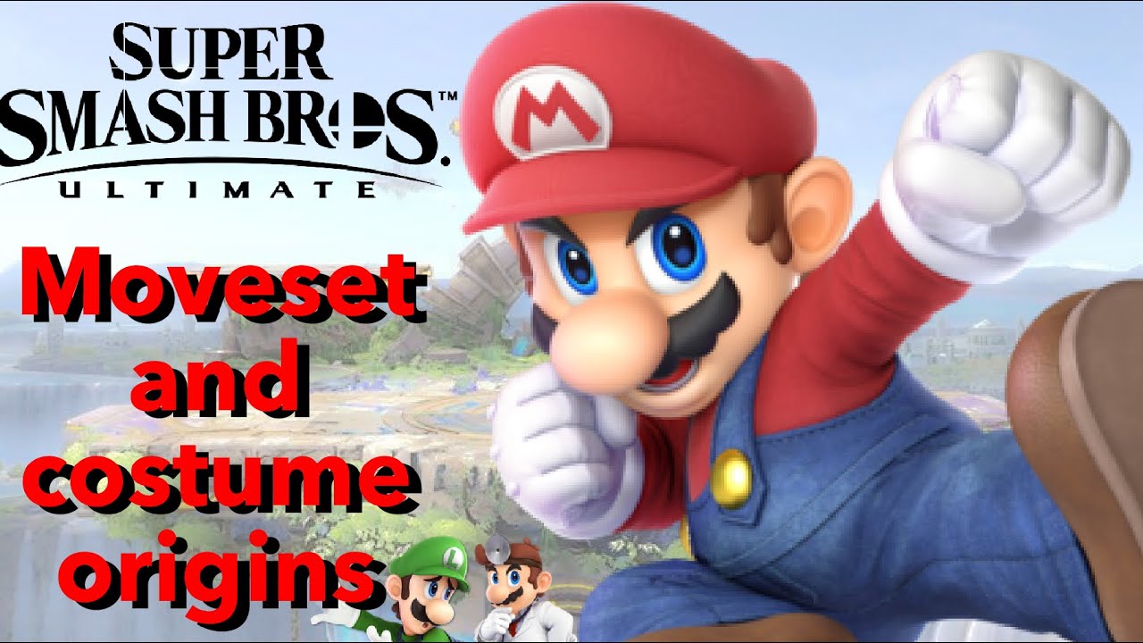 The Mario Bros Moveset & Costume Origins - Smash Origins