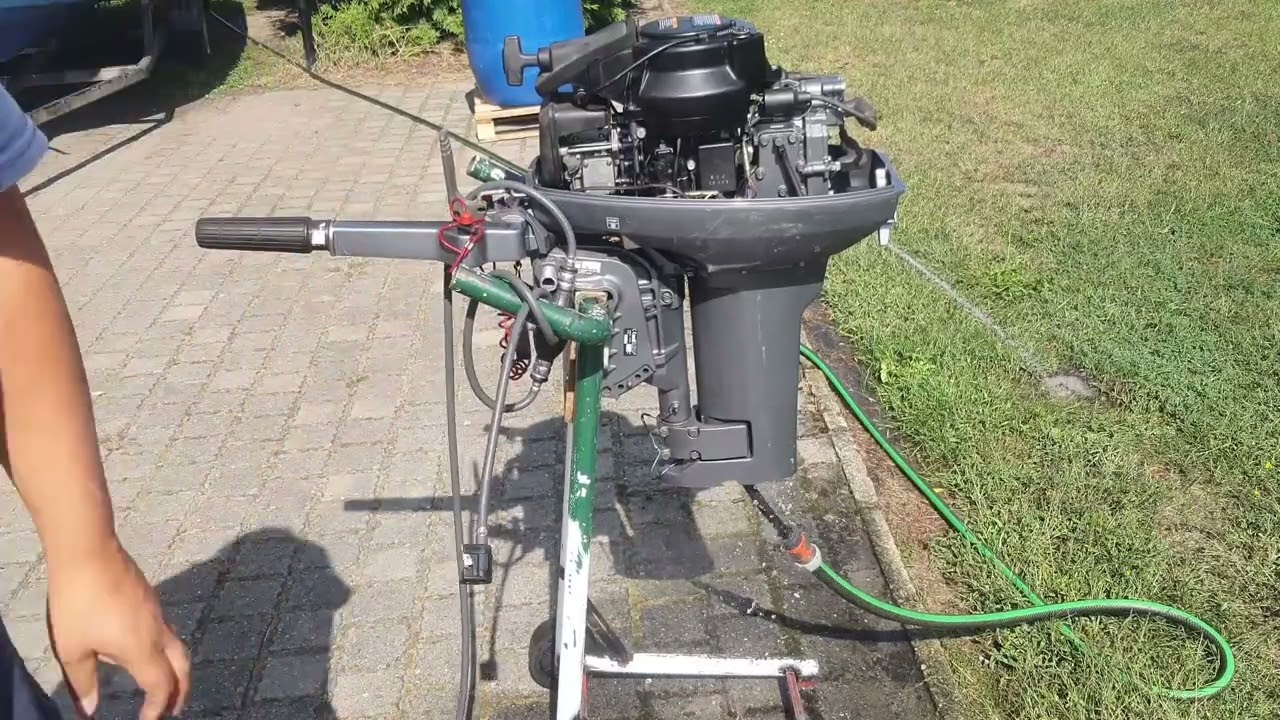 Uszkodzona Yamaha 9,9/15 - Diagnoza.