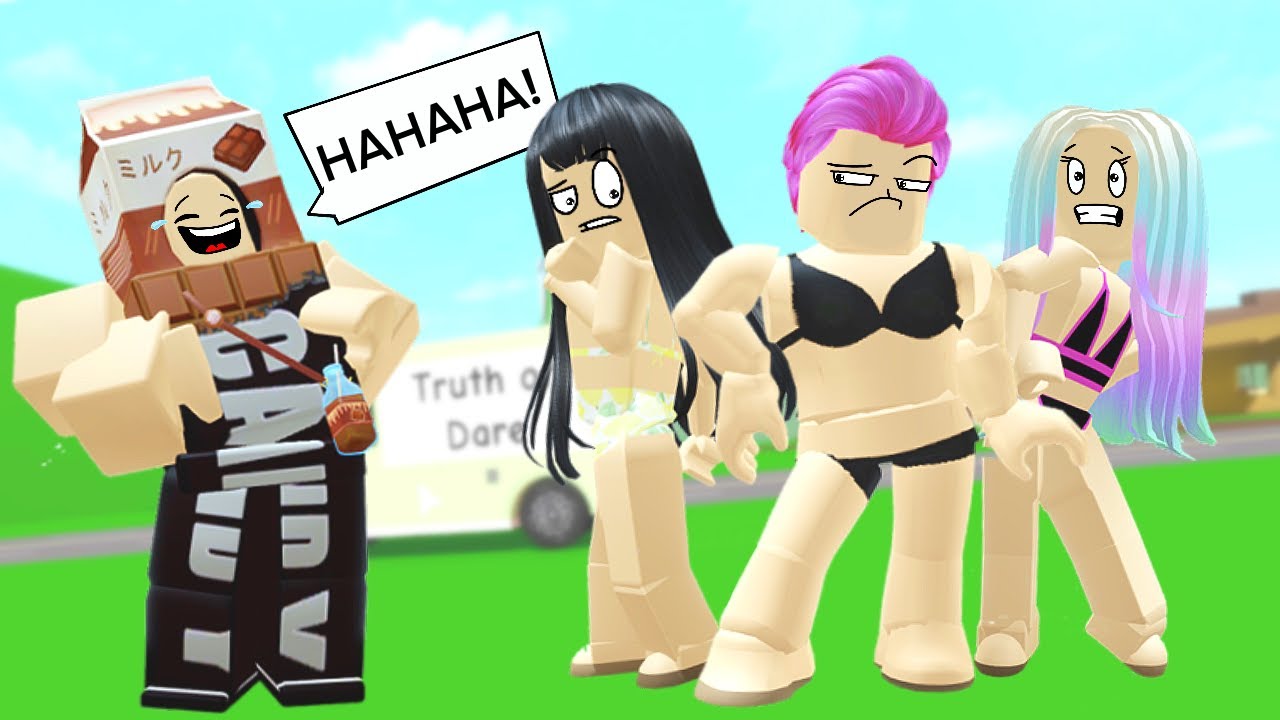 ПРАВДА ИЛИ ДЕЙСТВИЕ ИЛИ ПРОЛИТИЕ ЧАЯ (Roblox Brookhaven RP)