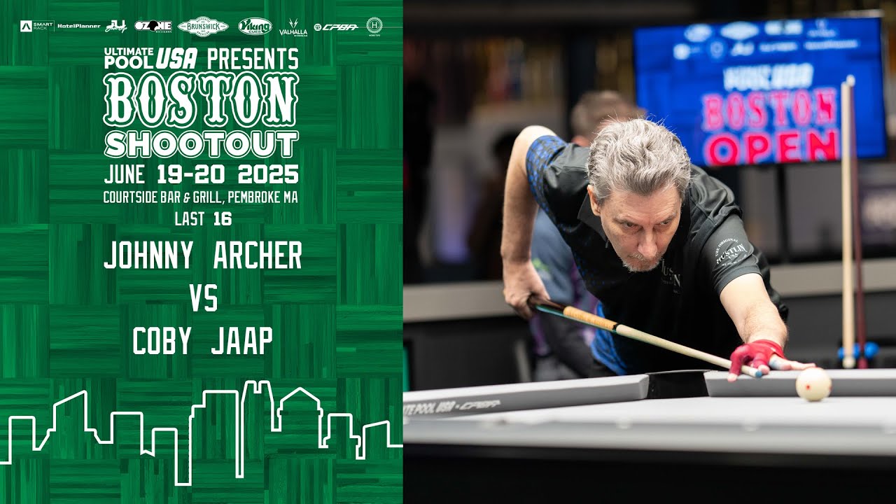 Johnny Archer vs Coby | Jaap Last 16 | Boston Shootout