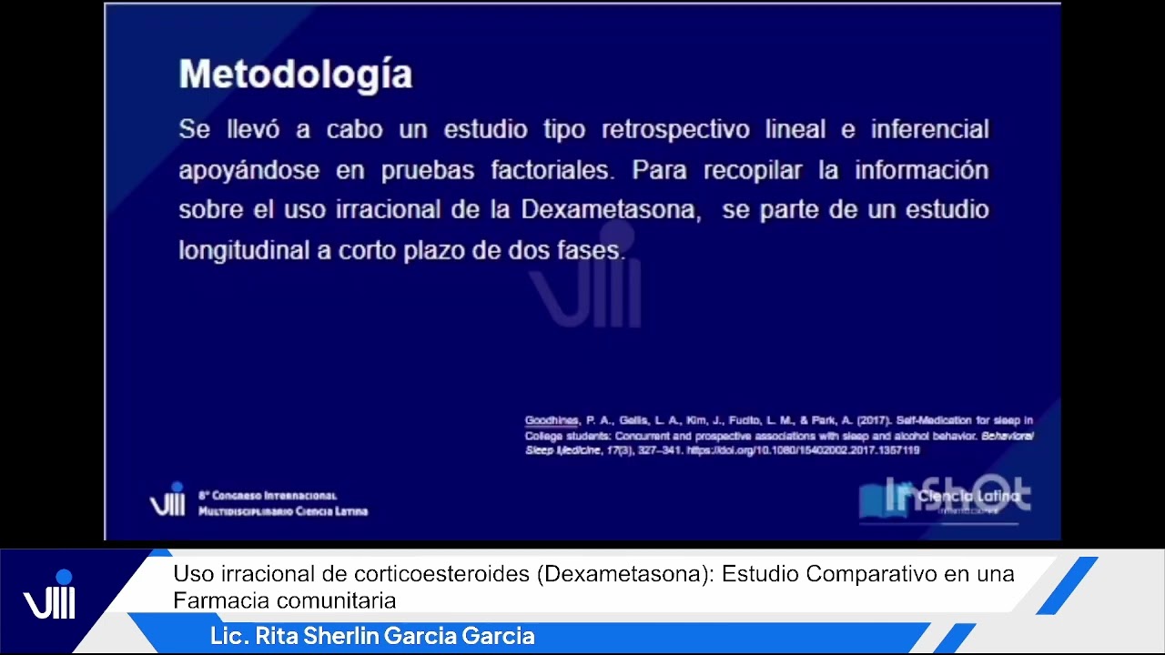 Uso irracional de corticoesteroides (Dexametasona): Estudio Comparativo en una Farmacia comunitaria
