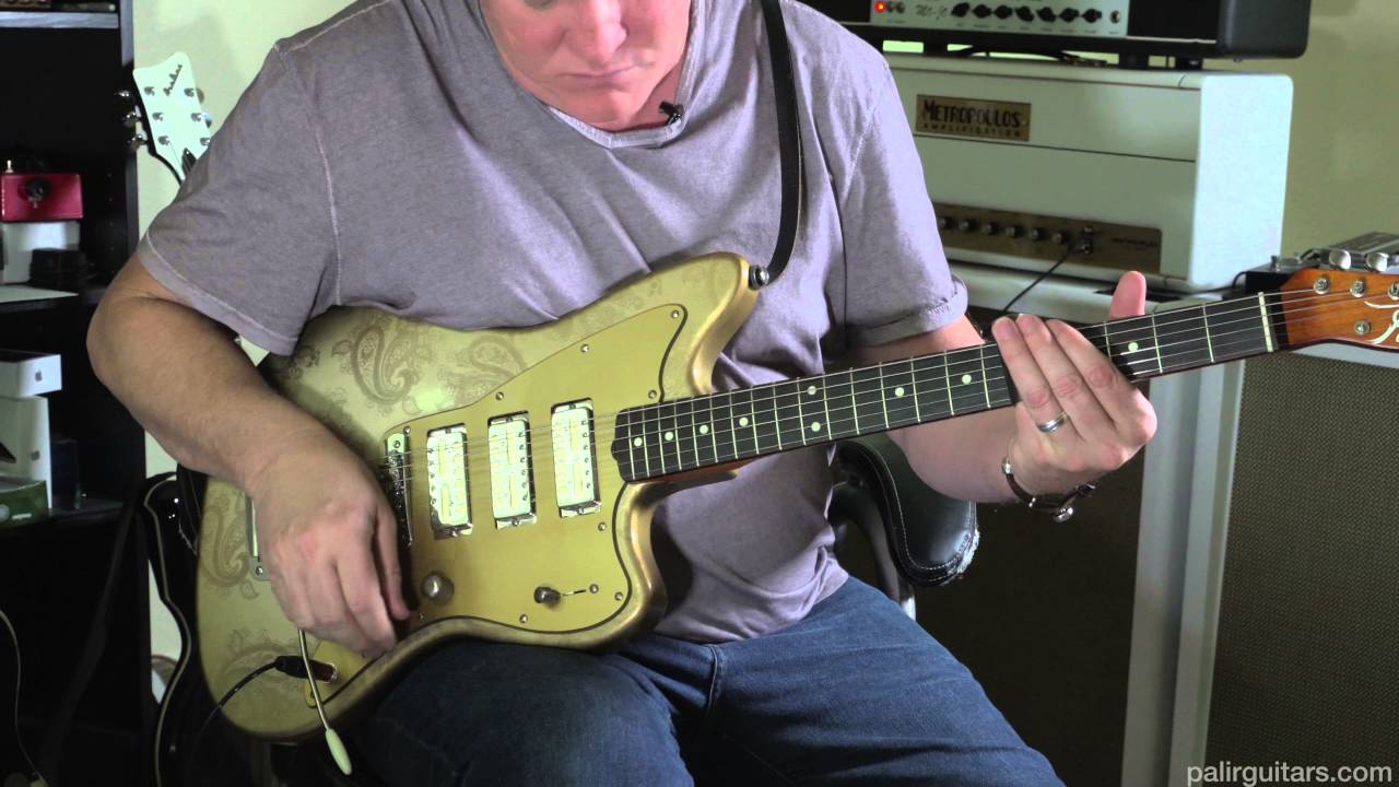 Palir Guitars/Lollar gold foil pickups