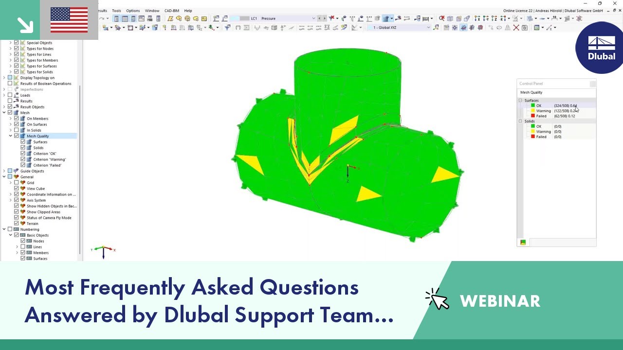 Most Frequently Asked Questions Answered by Dlubal Support Team | January 2023