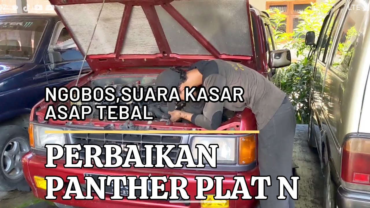 Panther plat N, Mesin kasar, ngebul....diservice di bengkel nono, begini hasilnya