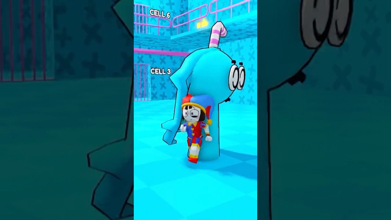 Roblox Digital Circus Pomni Toying with Sprunki Incredibox