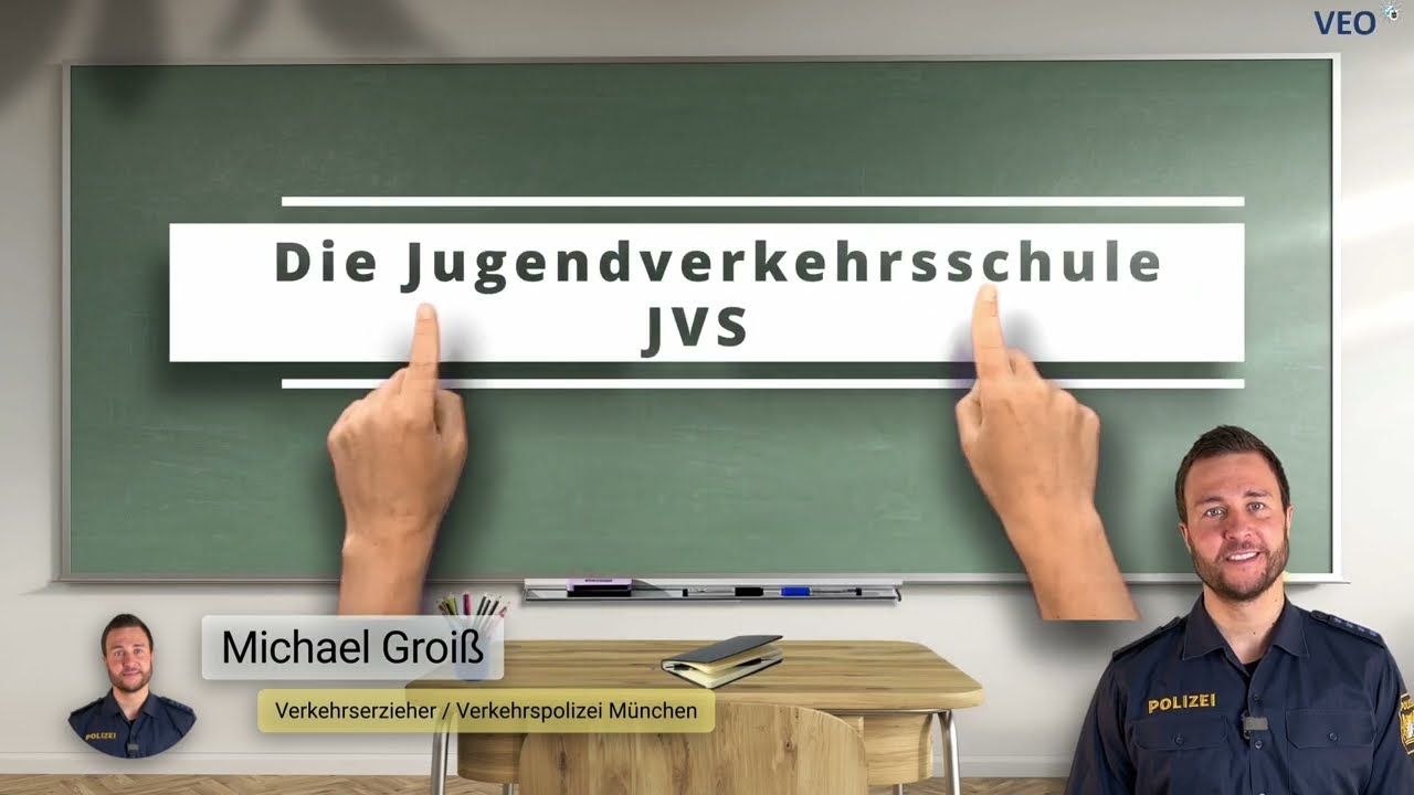 VEO 4 - Jugendverkehrsschule 1 - Der sichere Start in den Straßenverkehr - Bayern