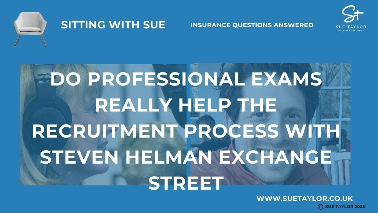 Do professional exams really help the recruitment process for loss adjusters?